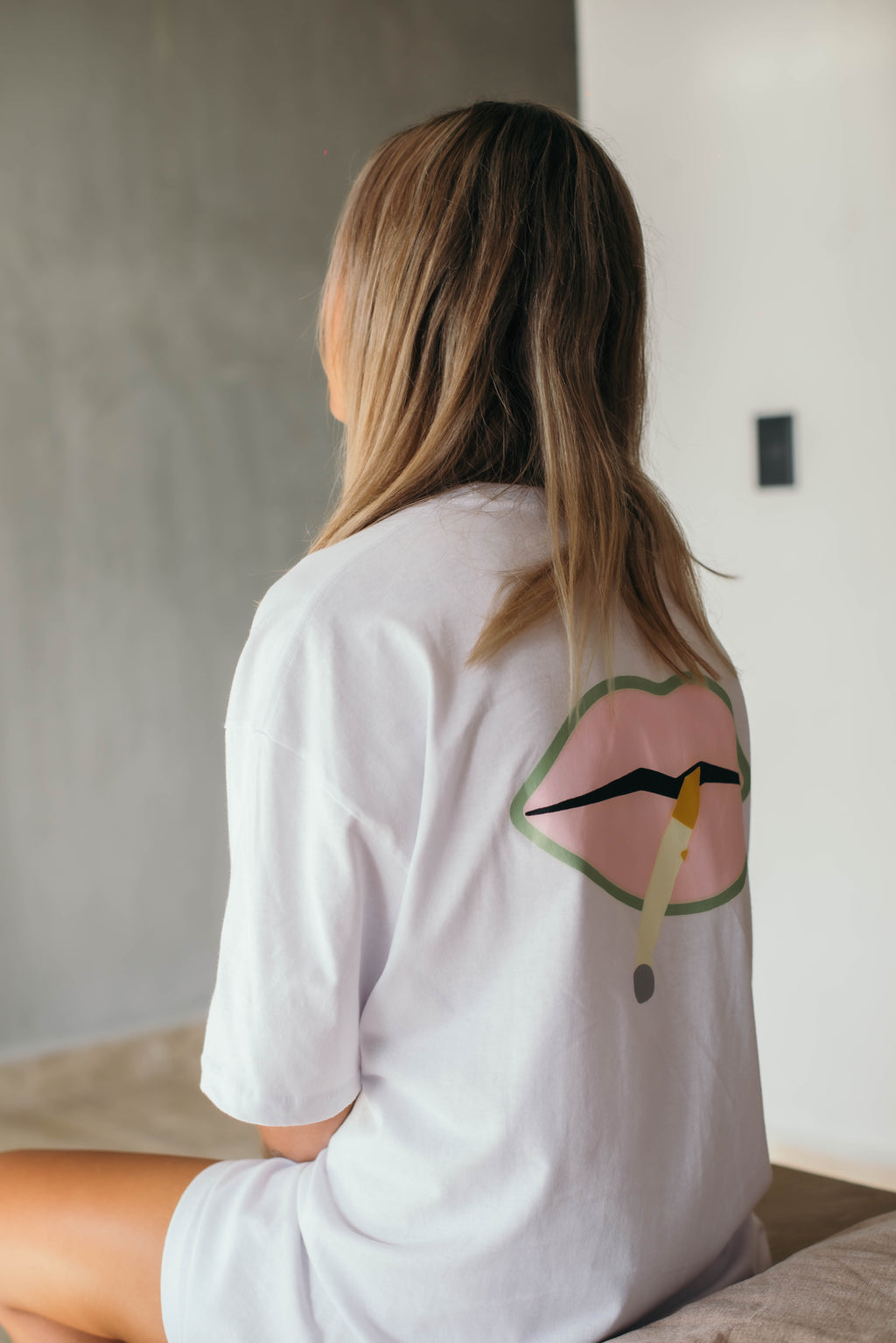 T- Shirt Woman Destroy - Soft Pink (Limited Edition)