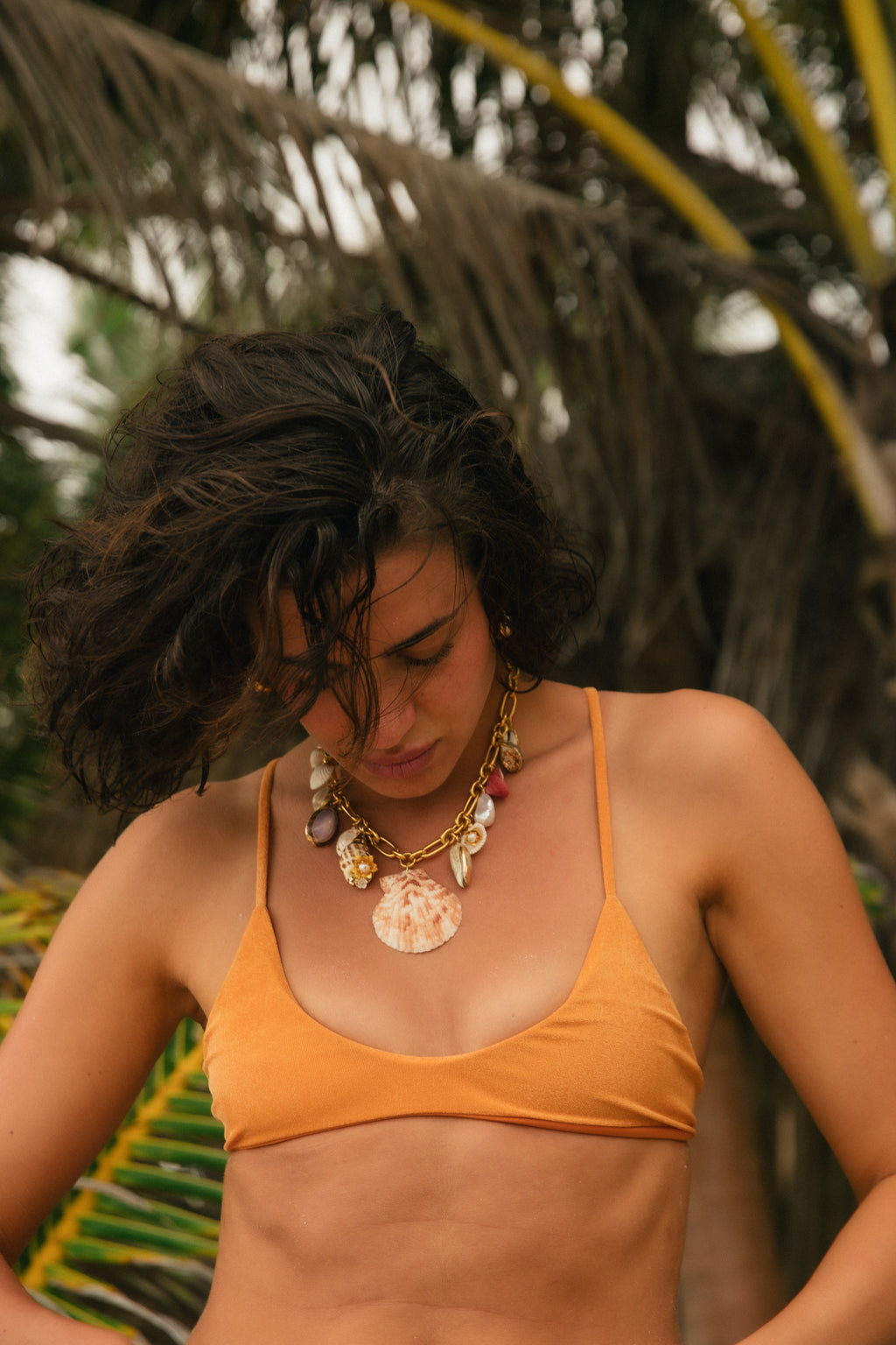 Passionfruit Bikini Top - PEACH ECLAT